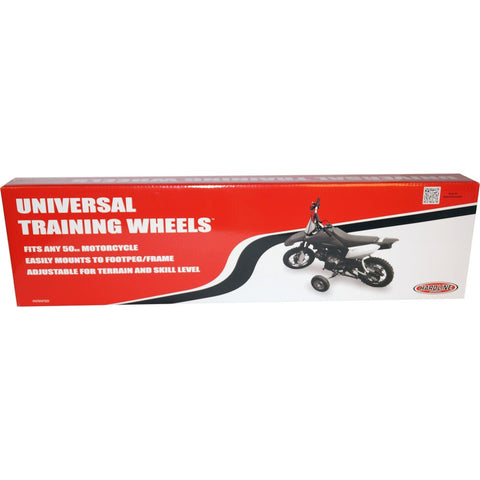 Hardline Universal Training Wheels For Most 50 Cc Motorcycles