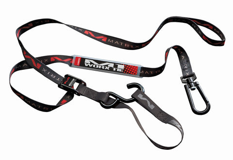 Matrix M1 1.0" Worx Tie-Down Set - Premium tiedown with top soft loop hook