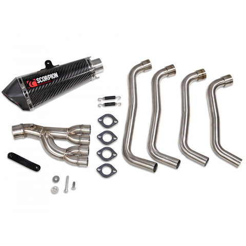 SERKET TAPER FULL SYSTEM CARBON, HONDA CB 650 R 19-CURRENT
2019 - 2022