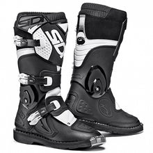 SIDI FLAME YOUTH MX BOOT Black White