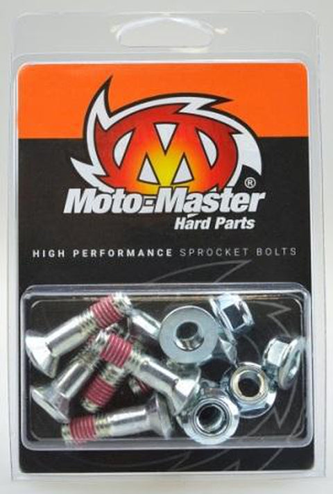 Sprocket Bolt Kit Moto Master For All Japanese Models 6 X M8 30 Mm