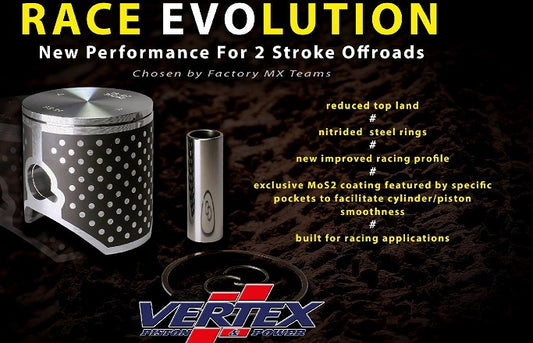 Piston Kit Vertex Race Evolution Yamaha Yz125 05 22 53.93