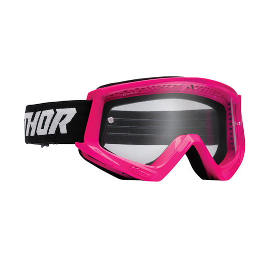 Thor Mx Goggles S23 Youth Combat Fluro Pink/Black