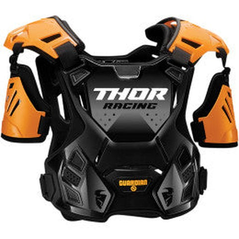 Thor Mx Chest Protector Youth Black Orange