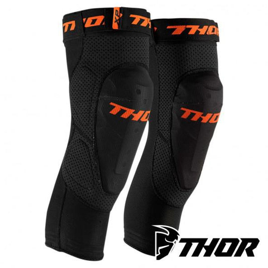 Thor Comp Xp Elbow Guards Soft Impact Protector Mounted In Fabric Sleeve Fits Under Riding Gear##