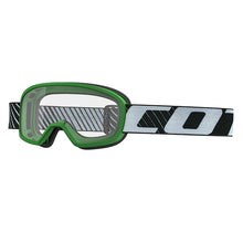 Buzz MX Goggle Green with Clear Lens