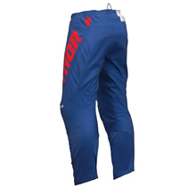 Thor Sector Checker Pants Navy/Red