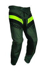 PANT THOR MX PULSE S21 RACER ARMY GREEN ACID 32 INCH