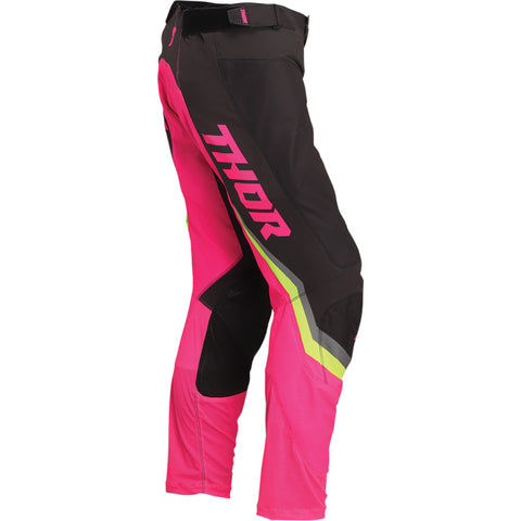 Thor Mx Pant S23 Pulse Women Rev Charcoal/Pin