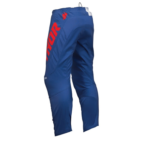 Thor Sector Checker Pants Youth Navy/Red