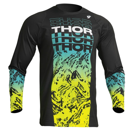 Jersey S23 Thor Mx Sector Atlas Black/Teal