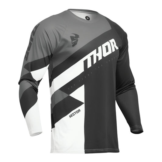 Thor Sector Checker Jersey Bk/Gy