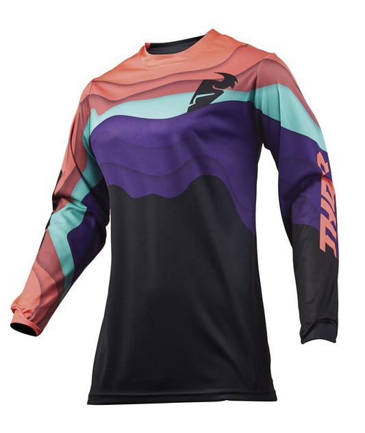 Jersey S19 W Depths Black / Coral M