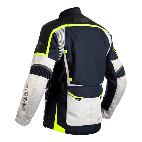 RST MAVERICK TEXTILE JACKET [BLUE/FLO YELLOW]