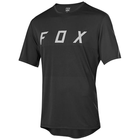 FOX RANGER SS FOX JERSEY [BLACK/GREY]