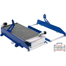 Radiator Brace Crosspro. Blue. Yamaha Yz250 F 14 18, Yz450 F 14 17, Yz250 Fx Yz450 Fx 14 18.