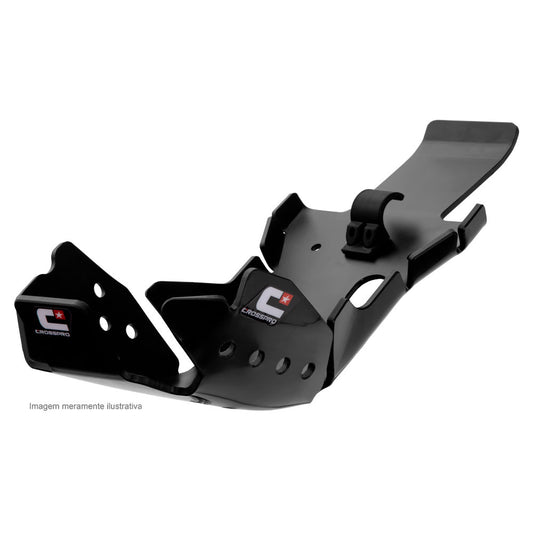 Bash Plate Crosspro Ec Dtc Enduro Plastic Beta 250 Rr 300 Rr 20 21 Black