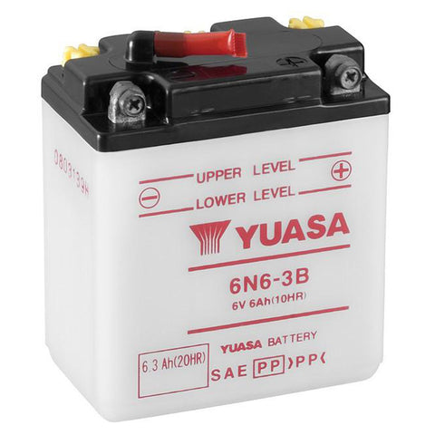 YUASA 6N63BPK - comes with acid pack