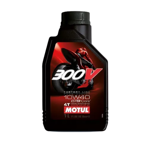 Motul 300V 4T Factory Line 10W40 Fully Synthetic Oil 1L