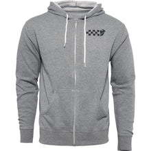 Thor Mx Hoody Checkers Zip Grey