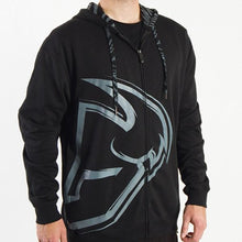 Hoody Zip Thor Mx Split Black Medium