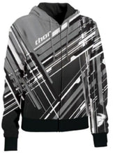 Hoody Zip Thor Stix Black