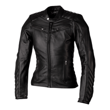 RST ROADSTER 3 LADIES LEATHER JACKET [BLACK]