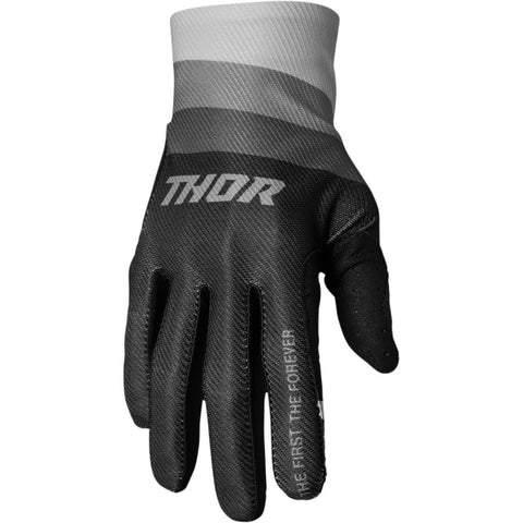 Gloves Thor Assist React Black / Gray Xs