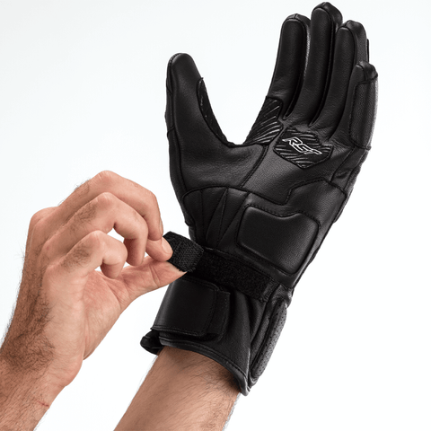 RST TURBINE WP LEATHER GLOVE [BLACK]