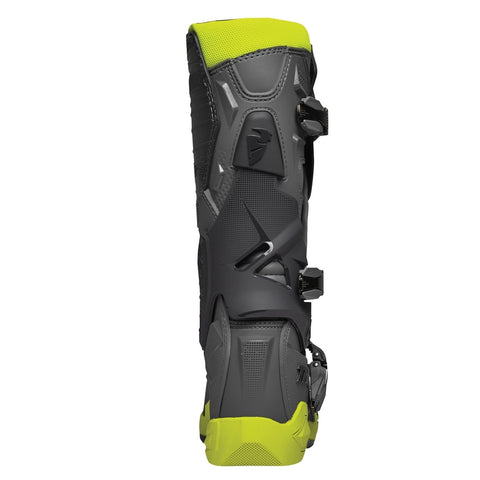 Thor Mx Radial Mens Grey Fluro Yellow