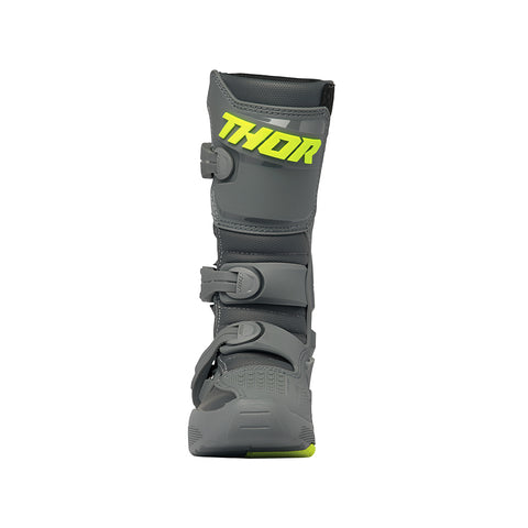 Thor Blitz XR Boots Youth Grey/Charcoal