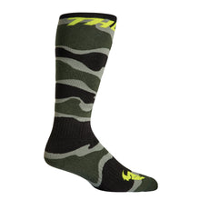 Socks Thor Mx Youth Camo Green/Acid