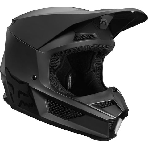 FOX YOUTH V1 HELMET [BLACK] ECE/DOT