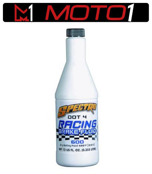 Racing "600" Dot 4 Brake Fluid .355lt(12oz)Spectro