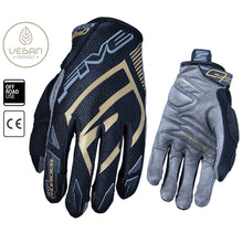 FIVE MXF ProRider S Gloves Black Gold