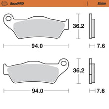 BRAKE PADS REAR MOTO MASTER SINTERED FOR APRILIA BMW DUCATI HARLEY DAVIDSON KTM