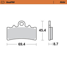 BRAKE PADS FRONT MOTO MASTER SINTERED BMW HUSQVARNA KTM