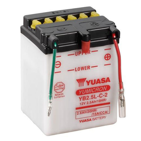 YUASA YB25LCPK - comes with acid pack