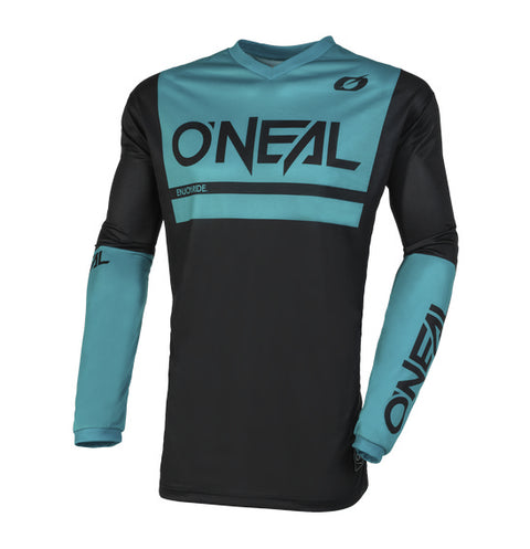 O'Neal ELEMENT Threat Air V.23 Jersey - Black/Teal