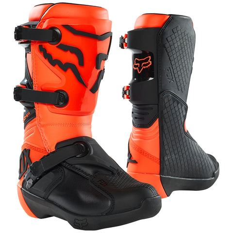 FOX YOUTH COMP BOOTS [FLO ORANGE]