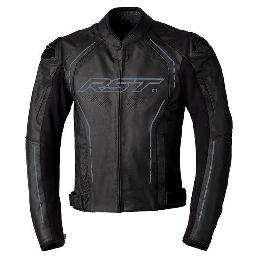 RST S1 CE LEATHER JACKET [BLACK] 1