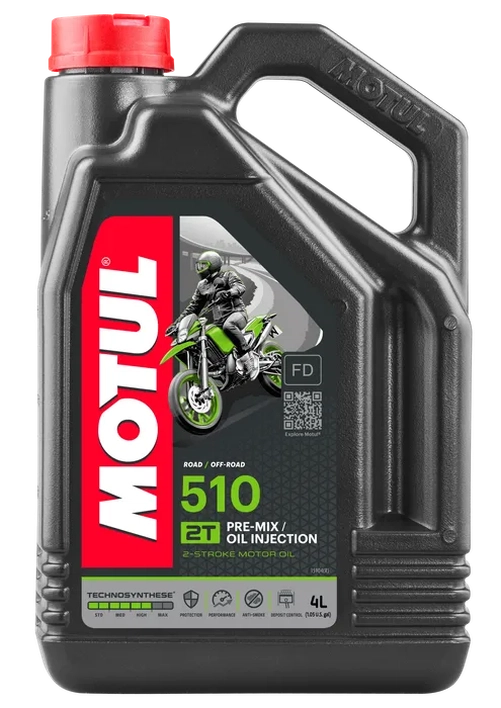 Motul 510 2T Semi Synthetic Oil 4L