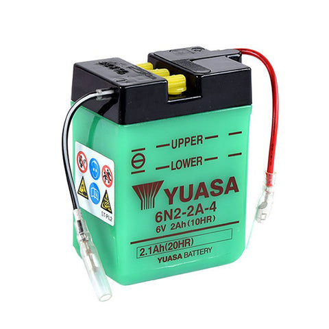 YUASA 6N22A4PK - comes with acid pack