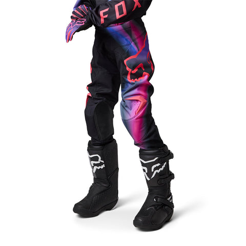 FOX YOUTH GIRLS 180 TOXSYK PANTS [BLACK/PINK]