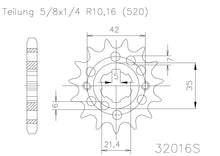 SPROCKET FRONT MOTO MASTER 13T KAWASAKI YAMAHA