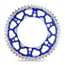 SPROCKET REAR MOTO MASTER FUSION DUAL RING YZ125 YZ250 99-21 YZ250F WR250F 01-20 YZ400F YZ426F BLUE