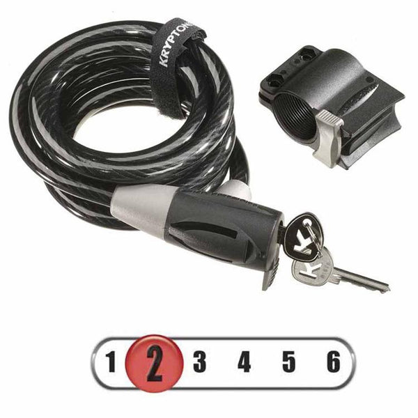 Kryptonite kryptoflex 1218 key cable online lock