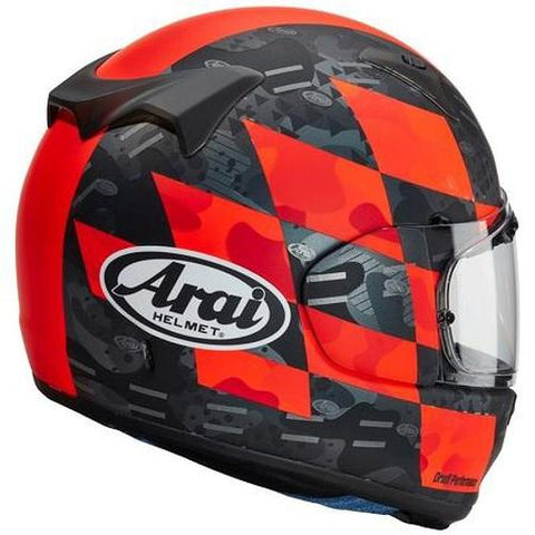 Arai Profile-V Full Face Helmet - Patch Red