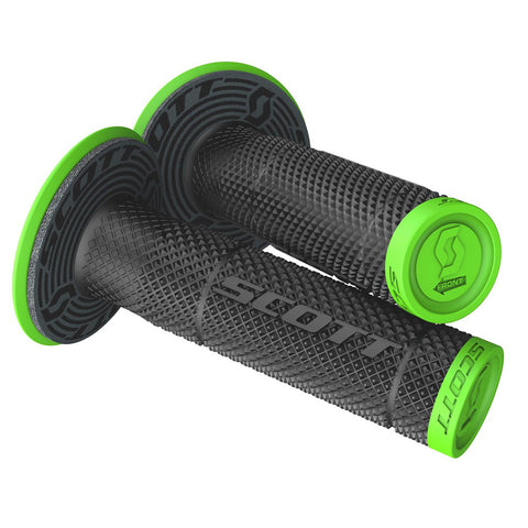 SCOTT SXII Grips Neon Green Black