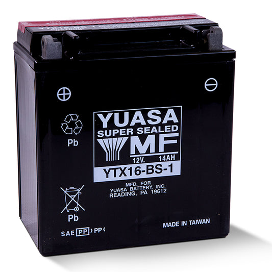 YUASA YTX16BS1 - Factory Activated